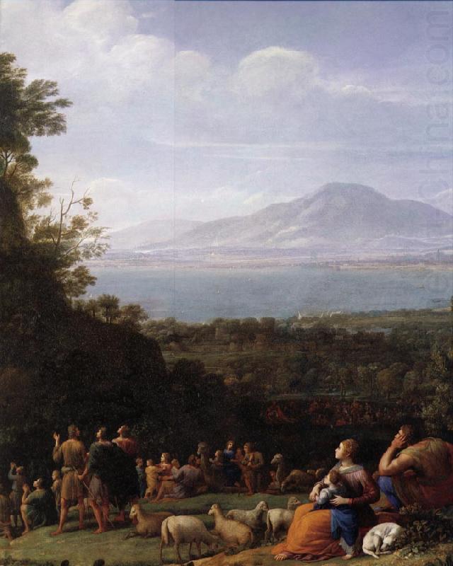 Claude Lorrain Details of The Sermon on the mount china oil painting image